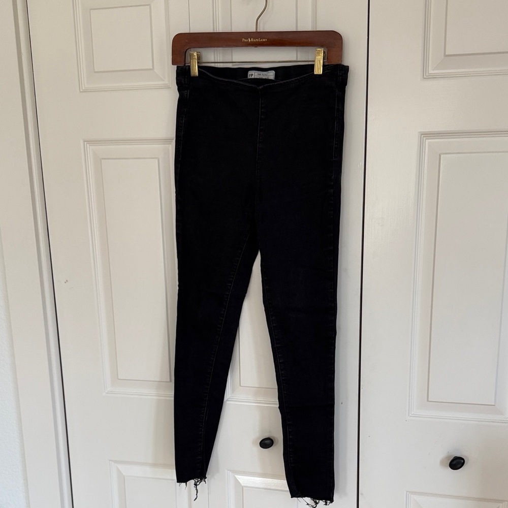Free People Black Skinny Jeans